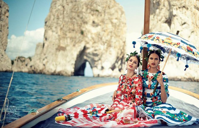La Canzone Del Mare for VOGUE Japan by Boo George La Canzone Del Mare for VOGUE Japan by Boo George