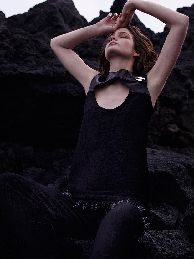 Zlata Mangafic for Harper’s Bazaar Mexico by Hans Neumann Zlata Mangafic for Harper’s Bazaar Mexico by Hans Neumann