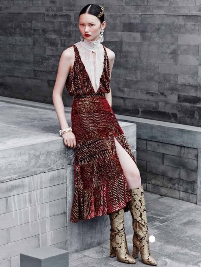 He Cong for Vogue China by Zack Zhang