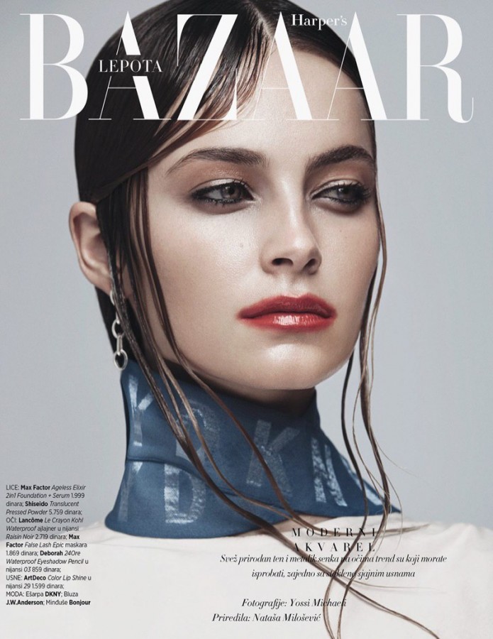 Bridget Malcolm for Harper’s Bazaar Serbia by Yossi Michaeli