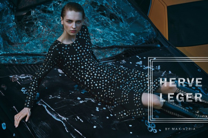 Daga Ziober for Herve Leger Campaign by Boe Marion Daga Ziober for Herve Leger Campaign by Boe Marion