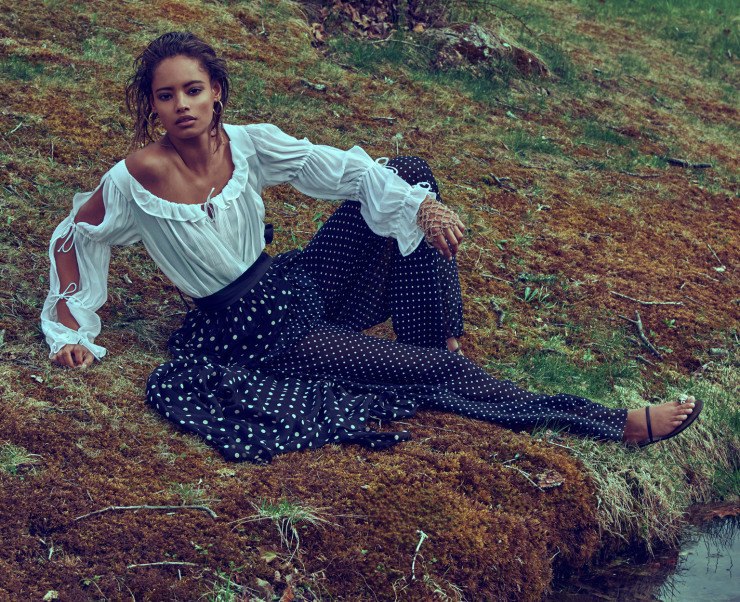 Malaika Firth for The Edit Magazine by Chris Colls