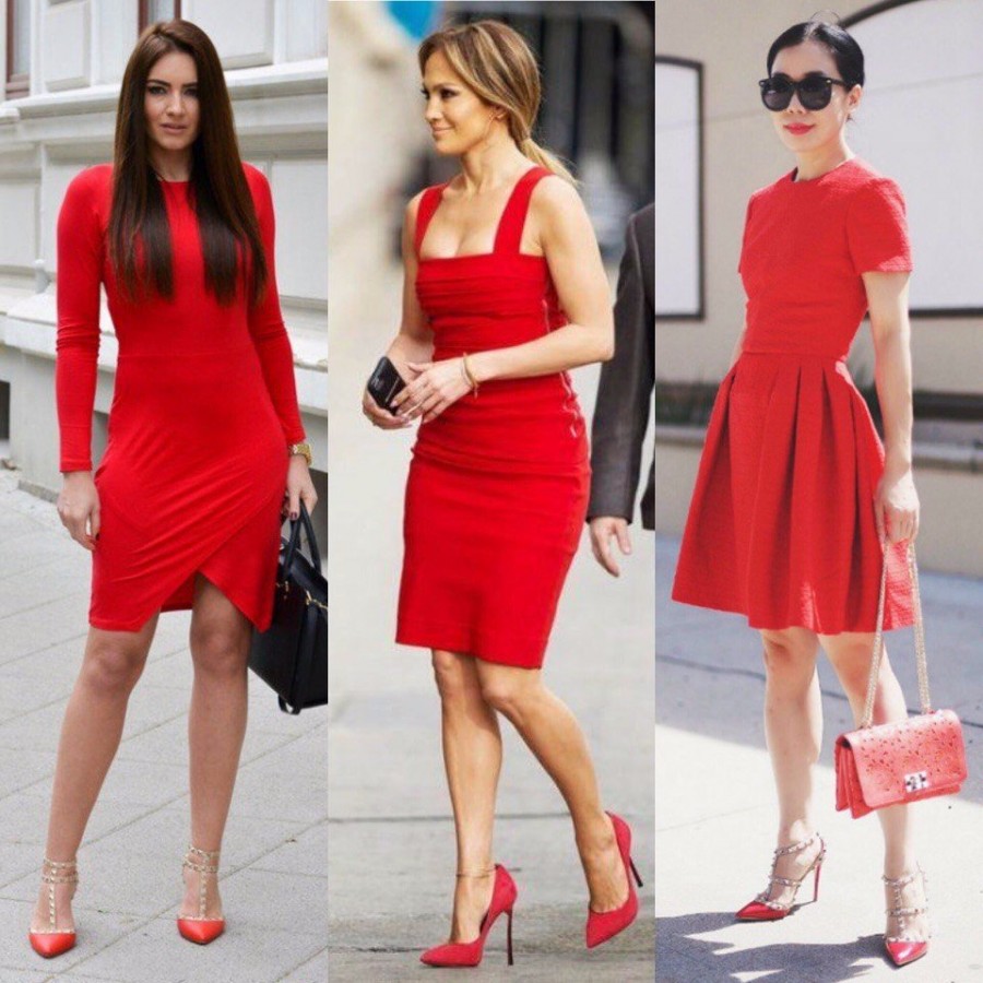 Look! Красные туфли в образах! Look! Красные туфли в образах!