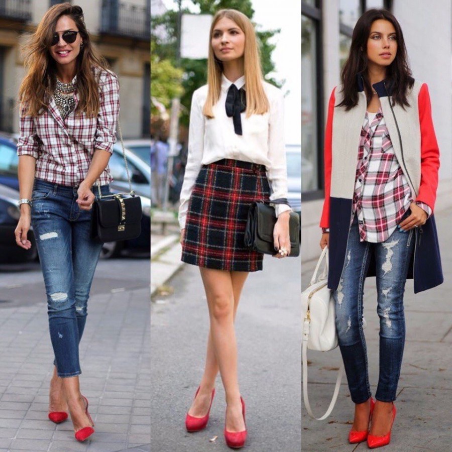 Look! Красные туфли в образах! Look! Красные туфли в образах!