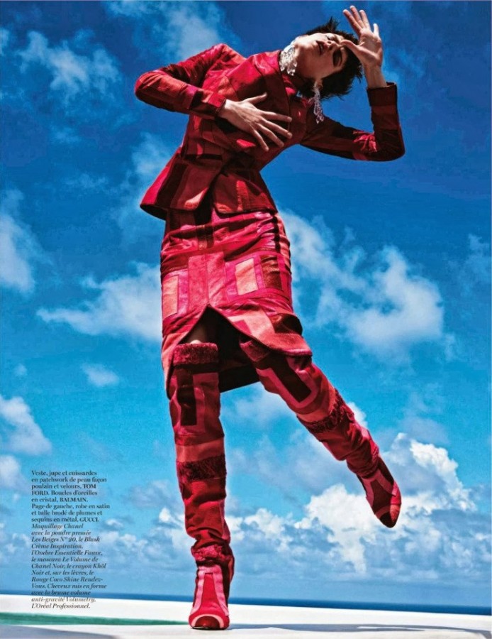 Saskia de Brauw & Amanda Murphy for Vogue Paris by Mario Sorrenti