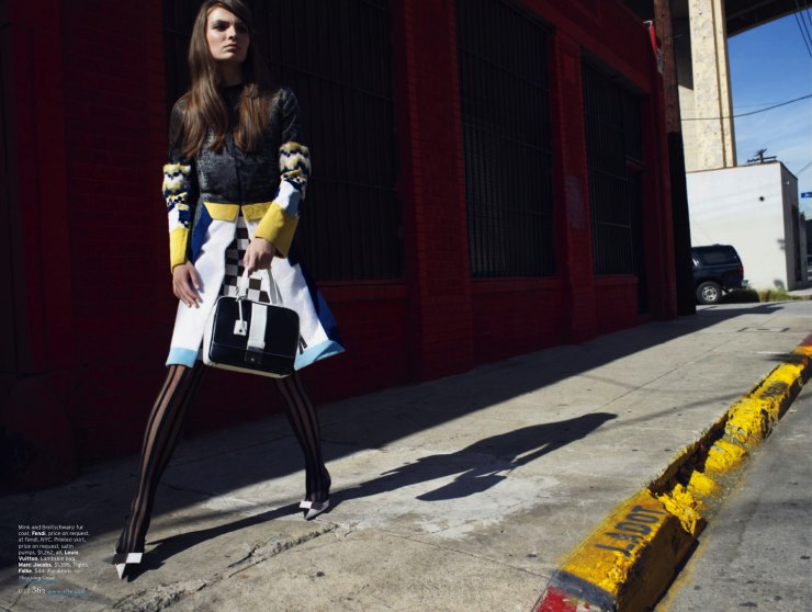 Carola Reme for Elle US by Horst Diekgerdes Carola Reme for Elle US by Horst Diekgerdes