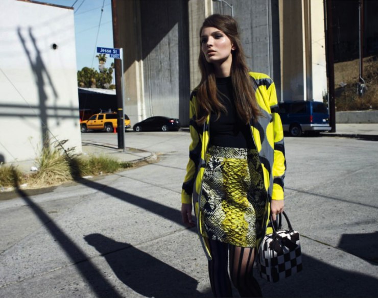 Carola Reme for Elle US by Horst Diekgerdes Carola Reme for Elle US by Horst Diekgerdes