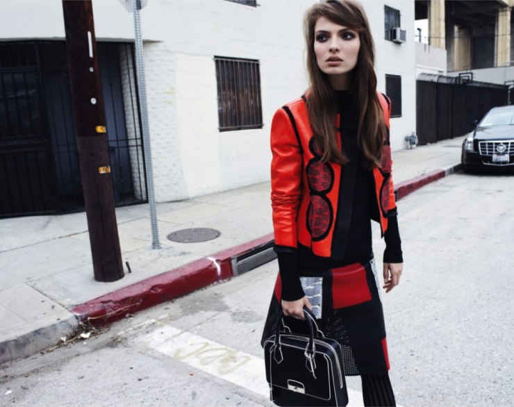 Carola Reme for Elle US by Horst Diekgerdes Carola Reme for Elle US by Horst Diekgerdes