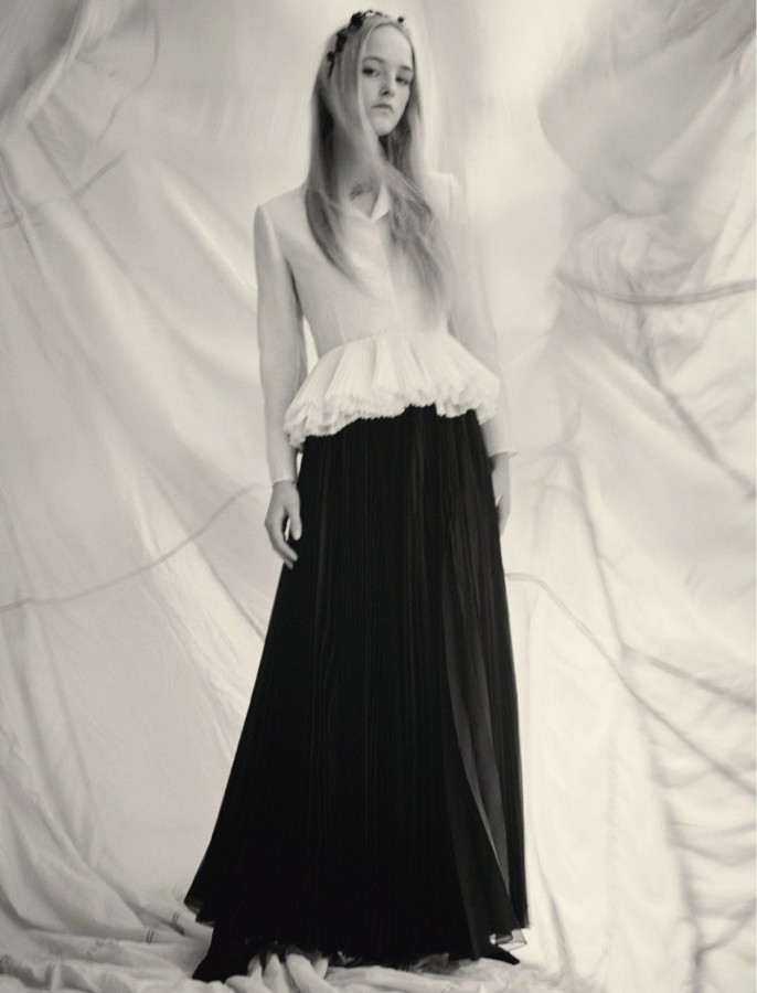 Jean Campbell for Dior Magazine by Paolo Roversi