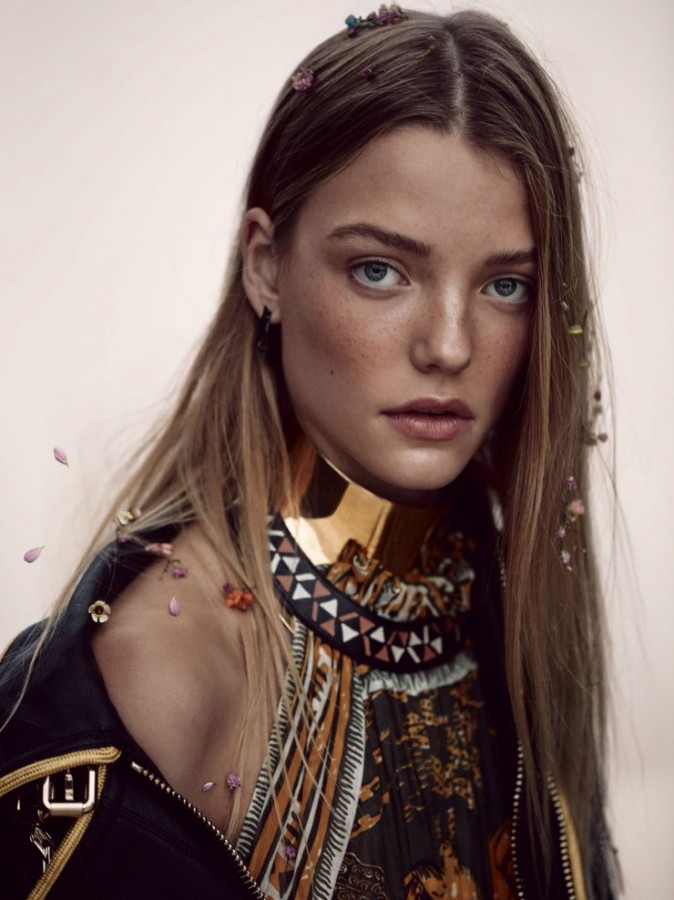 Roos Abels for Vogue China by Camilla Akrans
