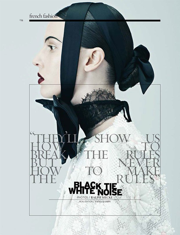 Ruby Aldridge for French Revue de Modes by Ralph Mecke Ruby Aldridge for French Revue de Modes by Ralph Mecke