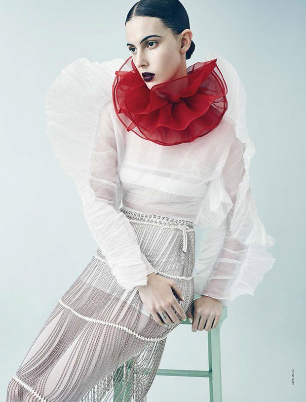 Ruby Aldridge for French Revue de Modes by Ralph Mecke Ruby Aldridge for French Revue de Modes by Ralph Mecke