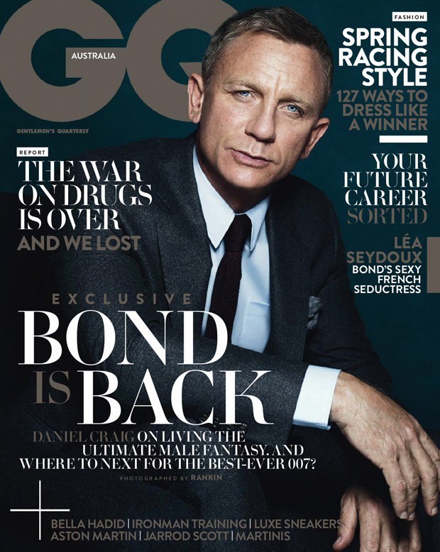 Daniel Craig for GQ Australia by Rankin Daniel Craig for GQ Australia by Rankin