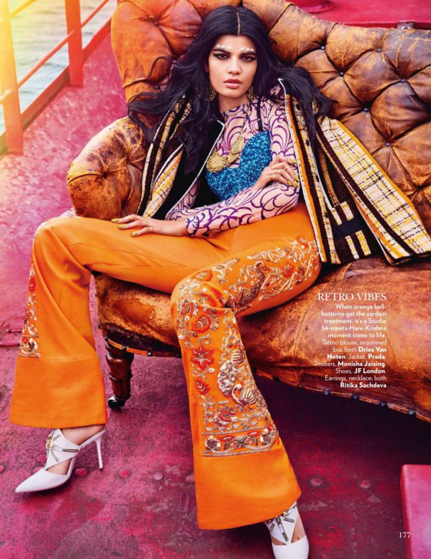 Bhumika Arora for Vogue India by Ruven Afanador