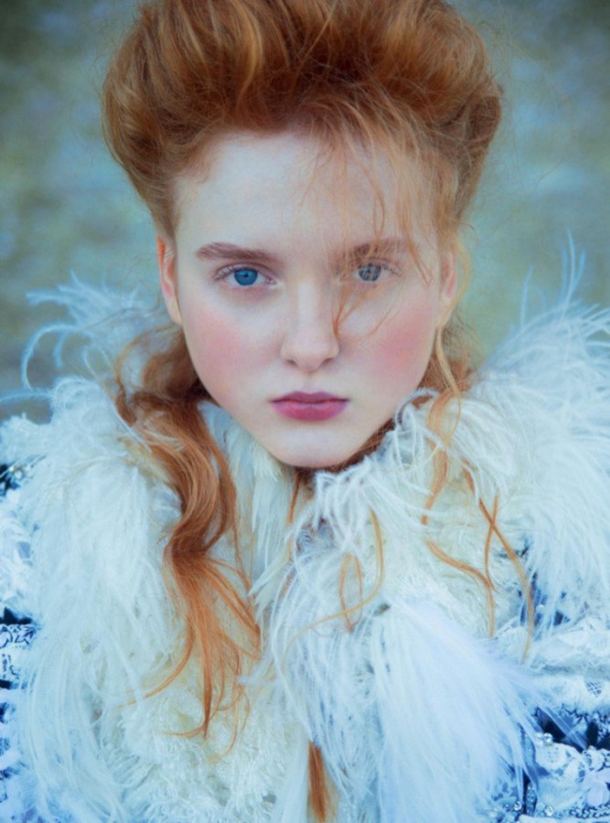 Madison Stubbington for Harper’s Bazaar UK by Erik Madigan Heck