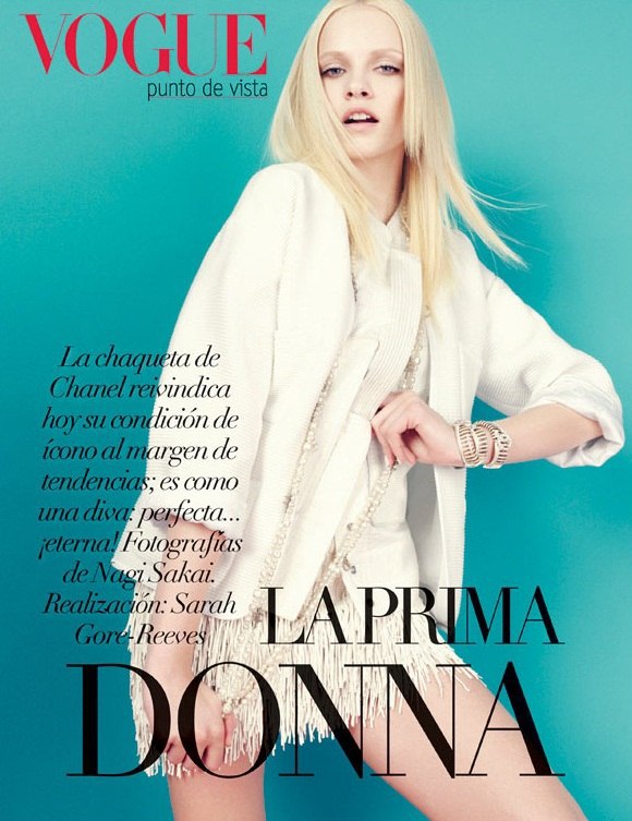 Ginta Lapina for Vogue Mexico by Nagi Sakai