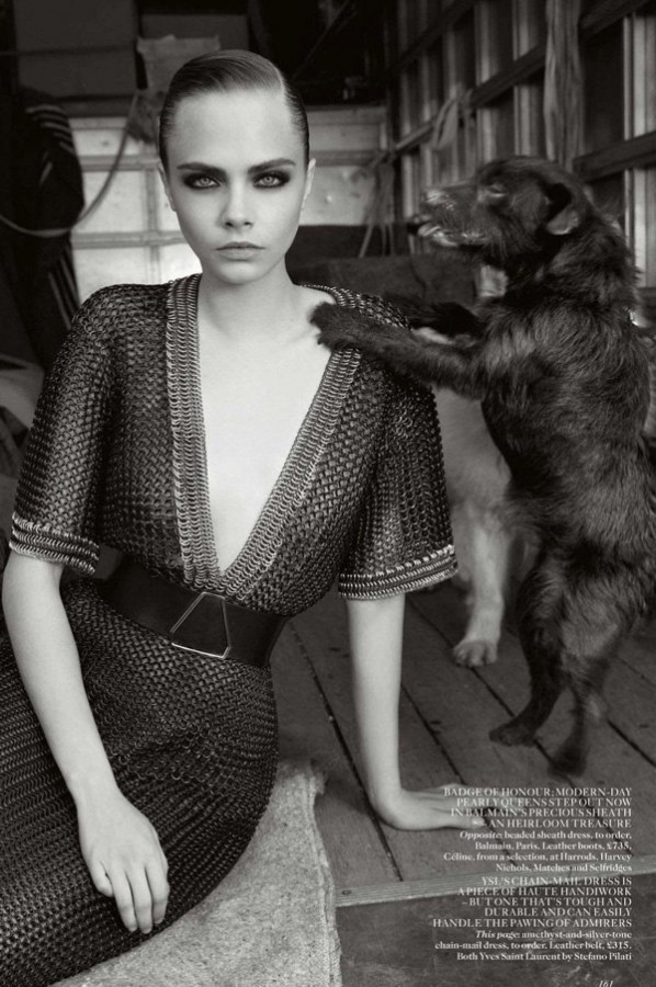 Cara Delevingne for Vogue UK by Glen Luchford