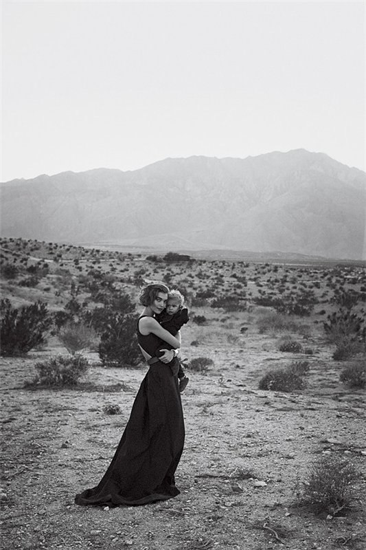 Arizona Muse fpr Vogue US by Peter Lindbergh