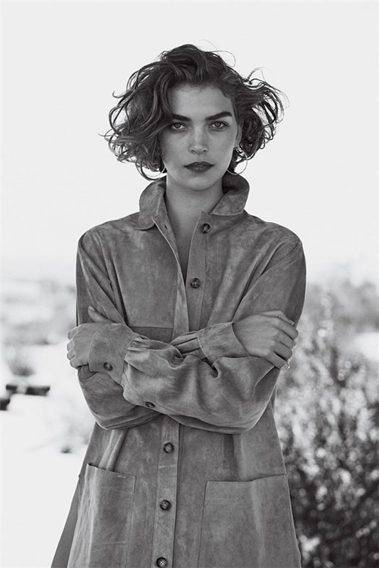 Arizona Muse fpr Vogue US by Peter Lindbergh