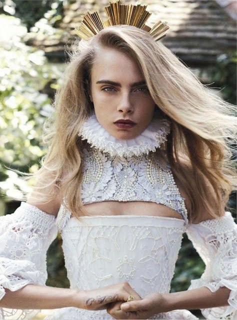 Кара Делевинь для Vogue Australia