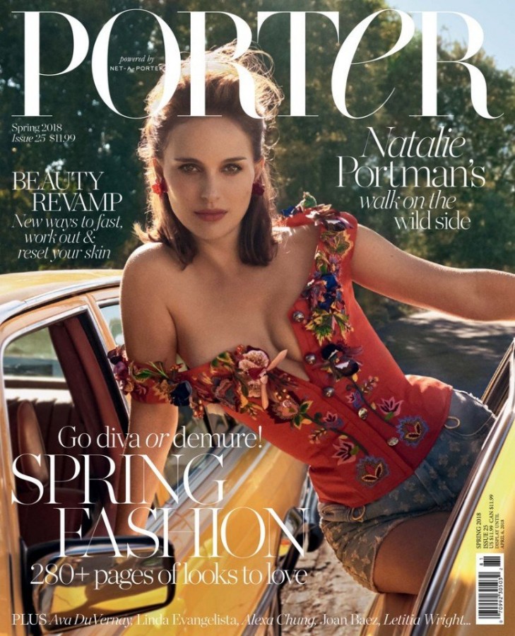 Натали Портман для Porter Spring 2018 Натали Портман для Porter Spring 2018