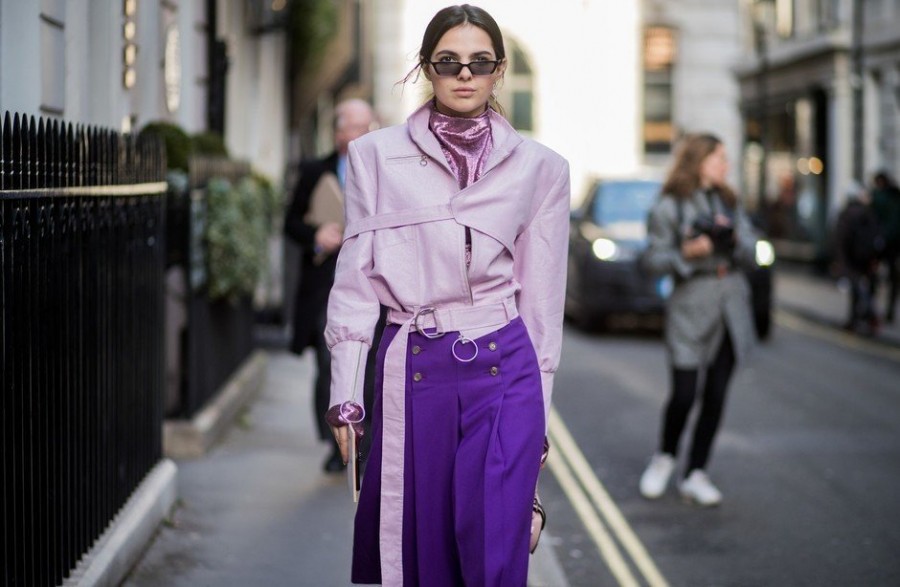 Street style на Неделе моды в Лондоне