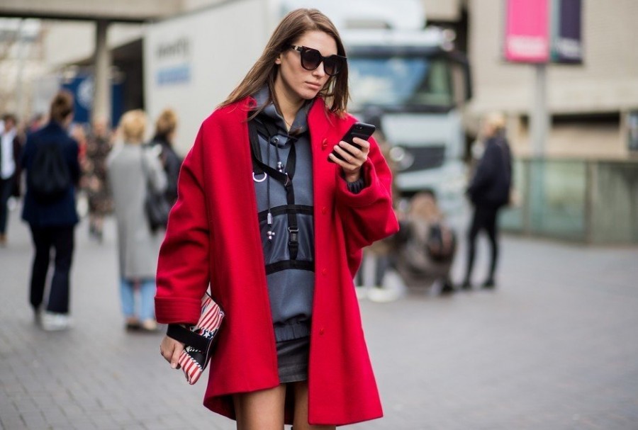 Street style на Неделе моды в Лондоне