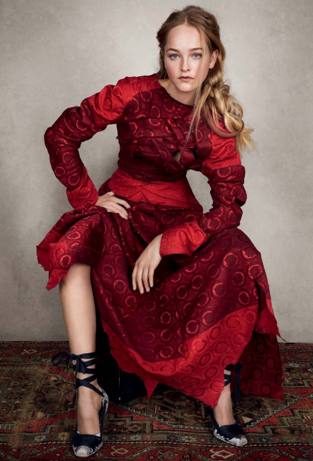 Jean Campbell for Vogue Germany by Patrick Demarchelier Jean Campbell for Vogue Germany by Patrick Demarchelier