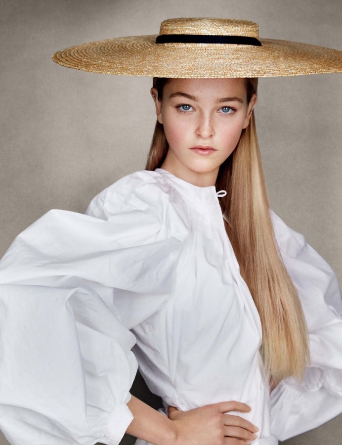 Jean Campbell for Vogue Germany by Patrick Demarchelier