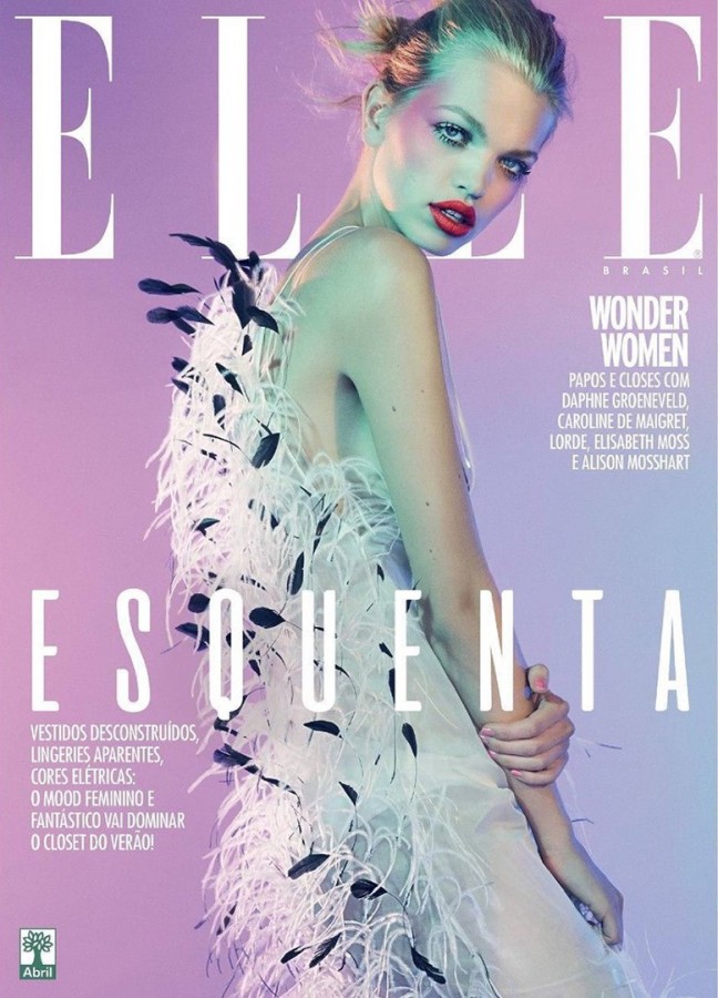 Daphne Groeneveld for ELLE Brazil by Mark Abrahams