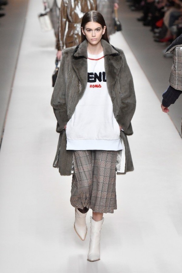 Показ Fendi в Милане Показ Fendi в Милане