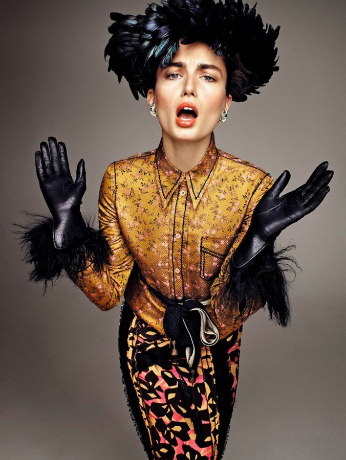 Andreea Diaconu for Vogue Korea by Alexi Lubomirski