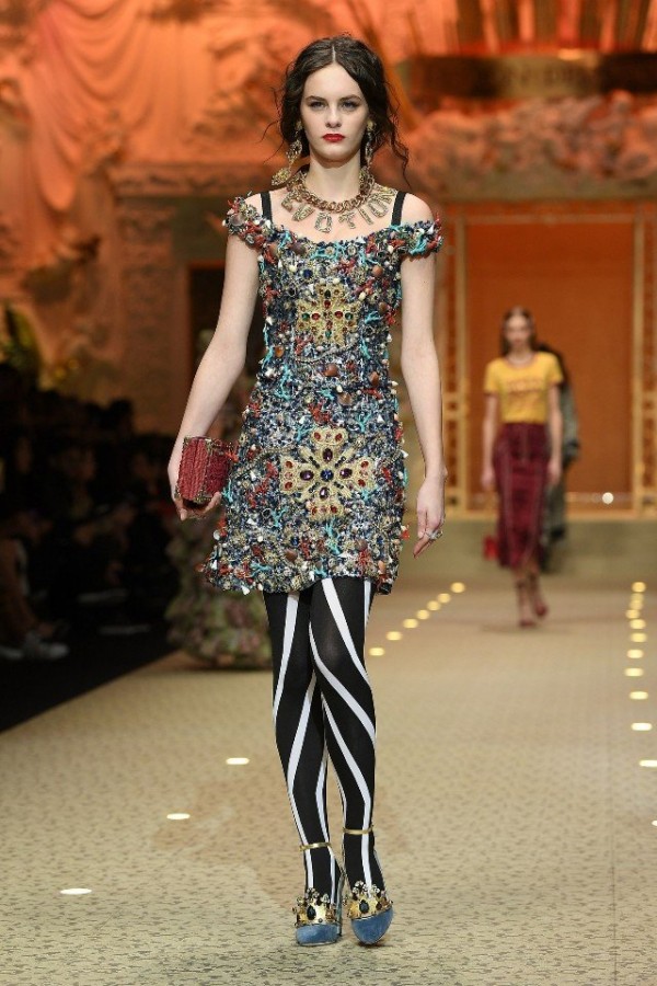 Показ Dolce & Gabbana в Милане Показ Dolce & Gabbana в Милане
