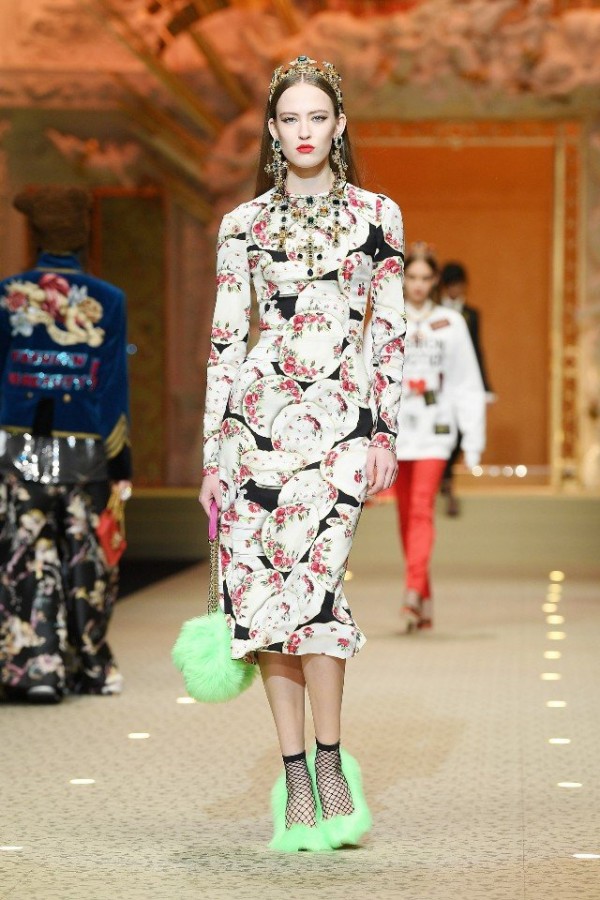 Показ Dolce & Gabbana в Милане Показ Dolce & Gabbana в Милане