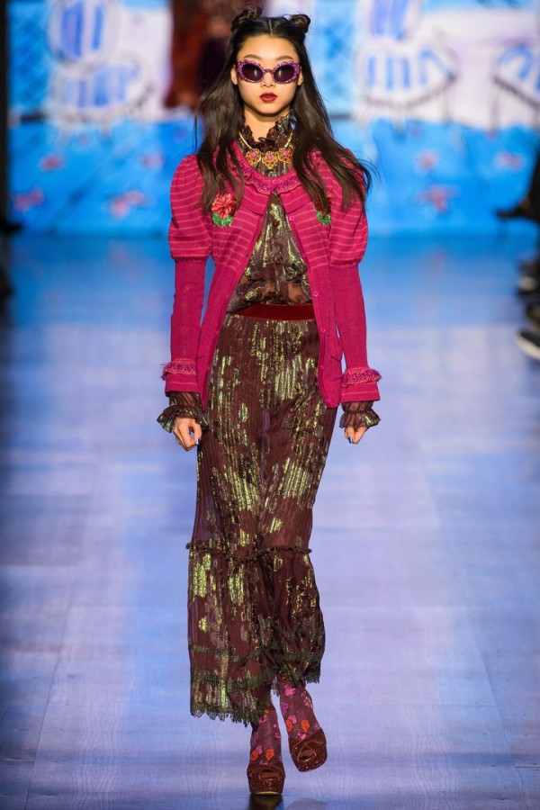 Модели коллекции Anna Sui! Модели коллекции Anna Sui!