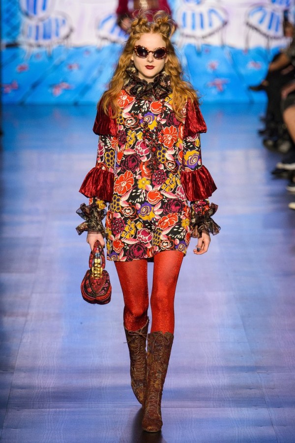 Модели коллекции Anna Sui!