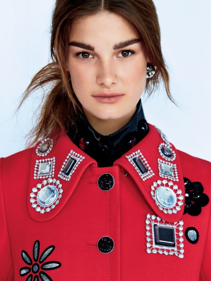 Ophélie Guillermand by Patrick Demarchelier