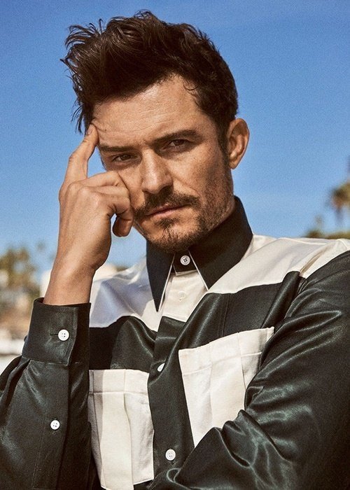 Орландо Блум для GQ Style, 2018 Орландо Блум для GQ Style, 2018