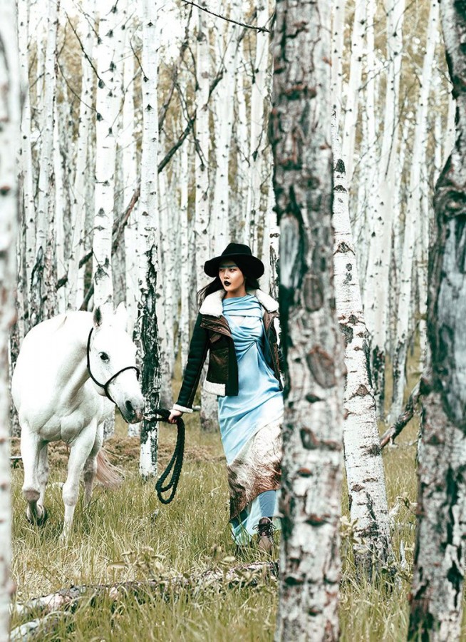 Hyoni Kang for Flare by Chris Nicholls Hyoni Kang for Flare by Chris Nicholls