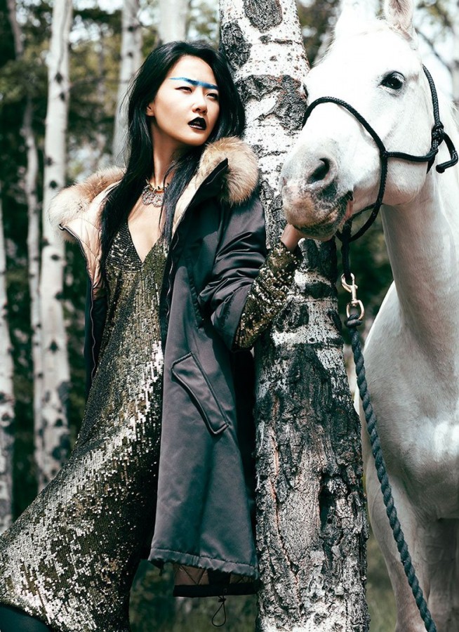 Hyoni Kang for Flare by Chris Nicholls Hyoni Kang for Flare by Chris Nicholls