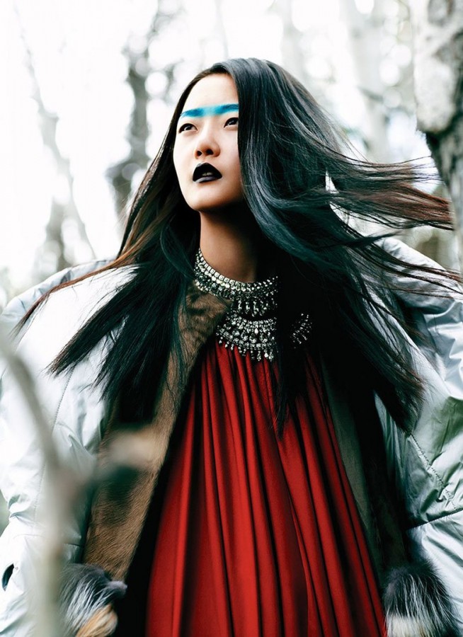Hyoni Kang for Flare by Chris Nicholls Hyoni Kang for Flare by Chris Nicholls