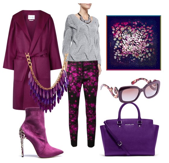Look! Стильные сеты в модном цвете сезона ultra violet! Look! Стильные сеты в модном цвете сезона ultra violet!