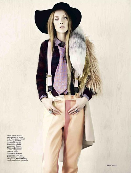 Alana Zimmer for Vogue Russia by Ben Toms Alana Zimmer for Vogue Russia by Ben Toms