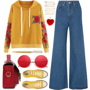 Сеты с Wide-Leg Jeans. Сеты с Wide-Leg Jeans.