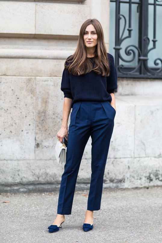 Образы в цвете navy blue. Образы в цвете navy blue.