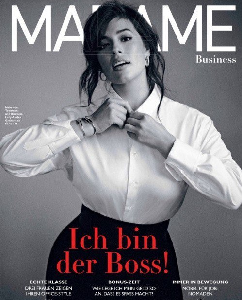 Ashley Graham for Madame Germany 2018.