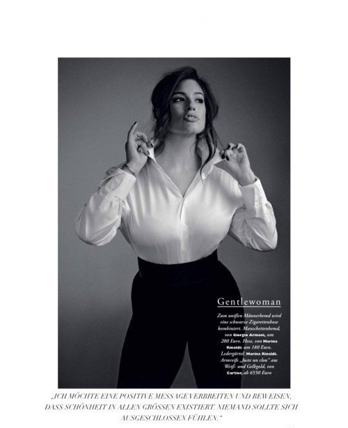 Ashley Graham for Madame Germany 2018.