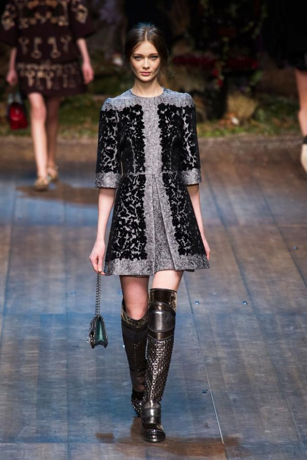Модели коллекции Dolce & Gabbana. Модели коллекции Dolce & Gabbana.