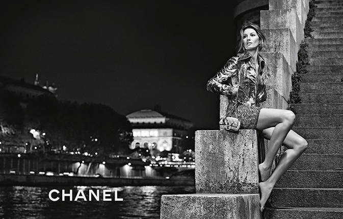 Gisele Bundchen for Chanel Campaign by Karl Lagerfeld