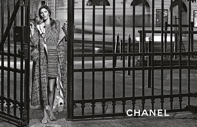 Gisele Bundchen for Chanel Campaign by Karl Lagerfeld